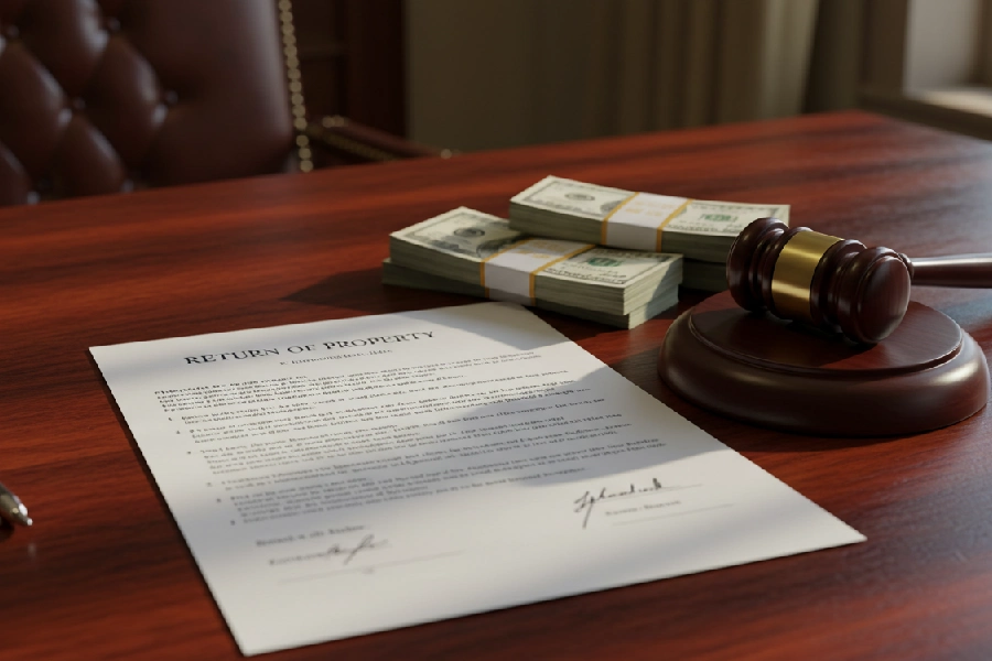 رد مال در کلاهبرداری