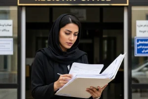 وكيل شکایت از اداره ثبت