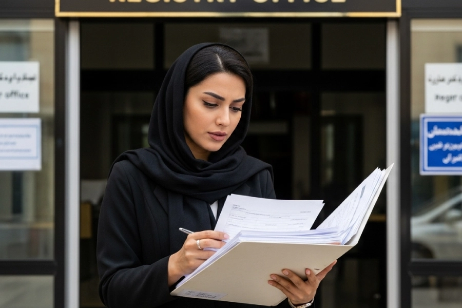 وکیل شکایت از اداره ثبت